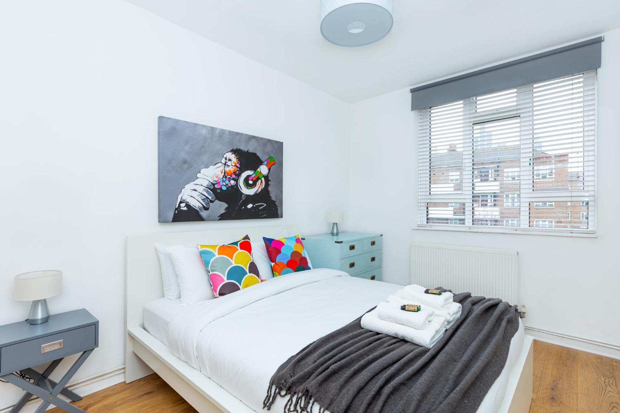 Bright Modern 1 Bedroom Flat, 5 Min To Vauxhall St London Eksteriør bilde