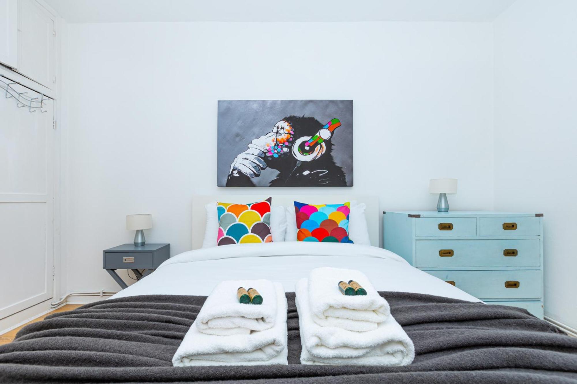 Bright Modern 1 Bedroom Flat, 5 Min To Vauxhall St London Eksteriør bilde
