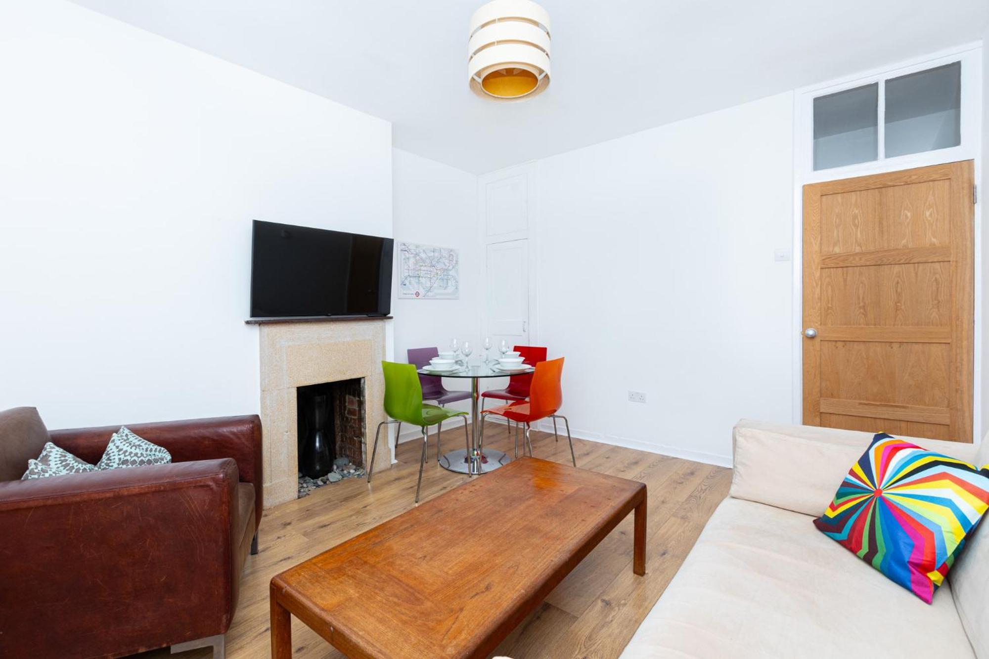 Bright Modern 1 Bedroom Flat, 5 Min To Vauxhall St London Eksteriør bilde