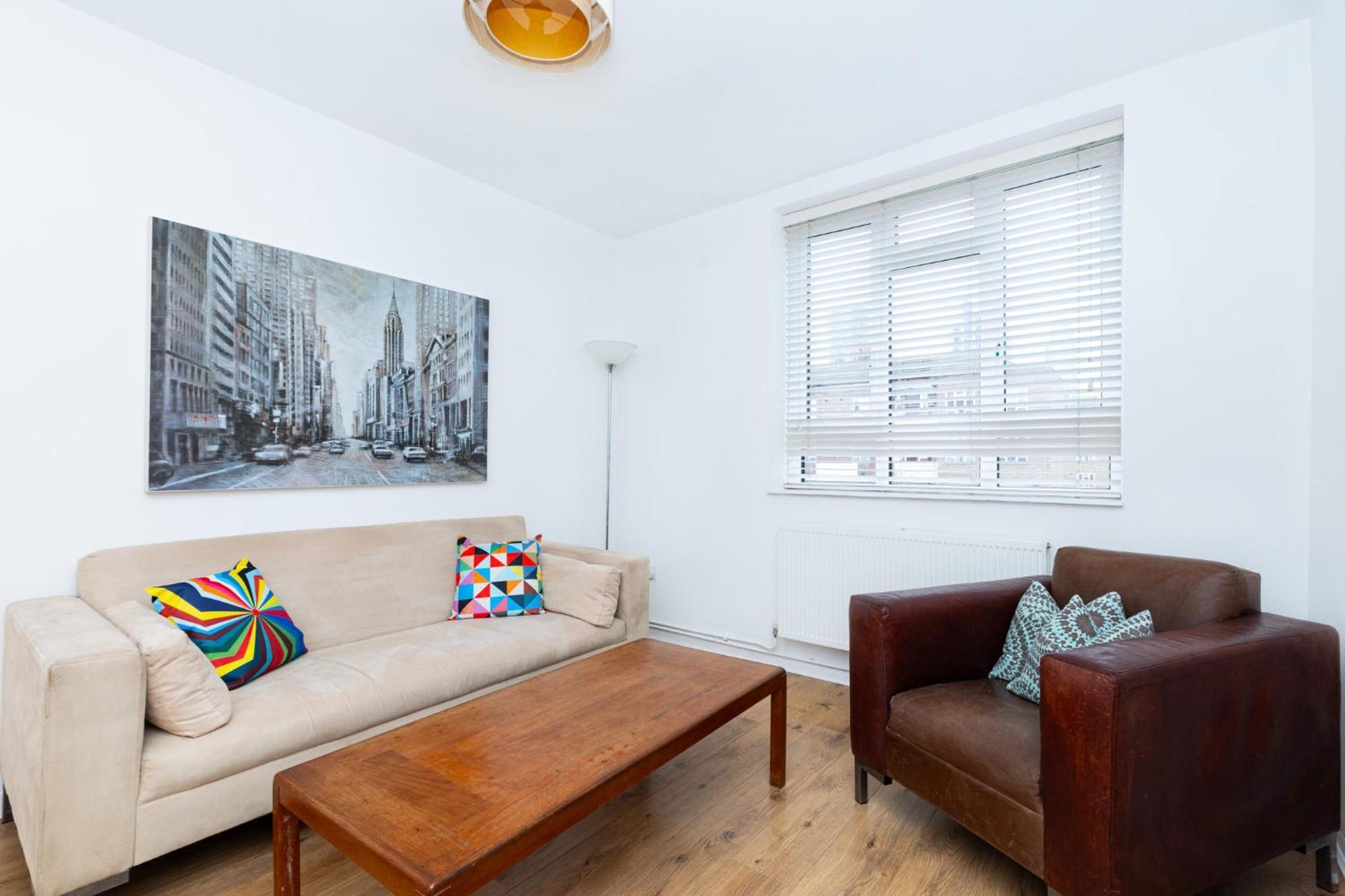 Bright Modern 1 Bedroom Flat, 5 Min To Vauxhall St London Eksteriør bilde