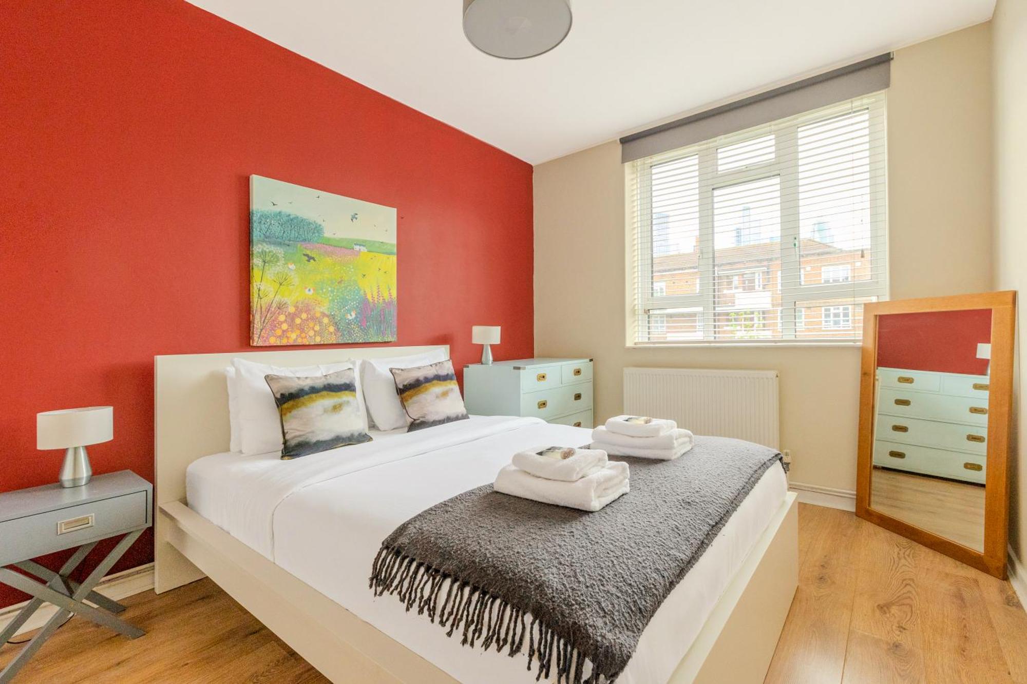 Bright Modern 1 Bedroom Flat, 5 Min To Vauxhall St London Eksteriør bilde